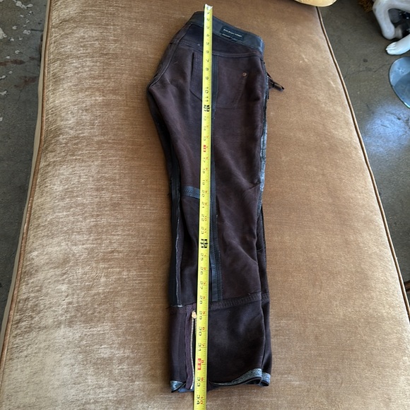 Glove softest leather Pants Jeans style Zippers ankles42 size Low rise. Designer - Picture 14 of 16
